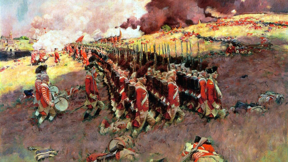 Battle of Bunker Hill painting