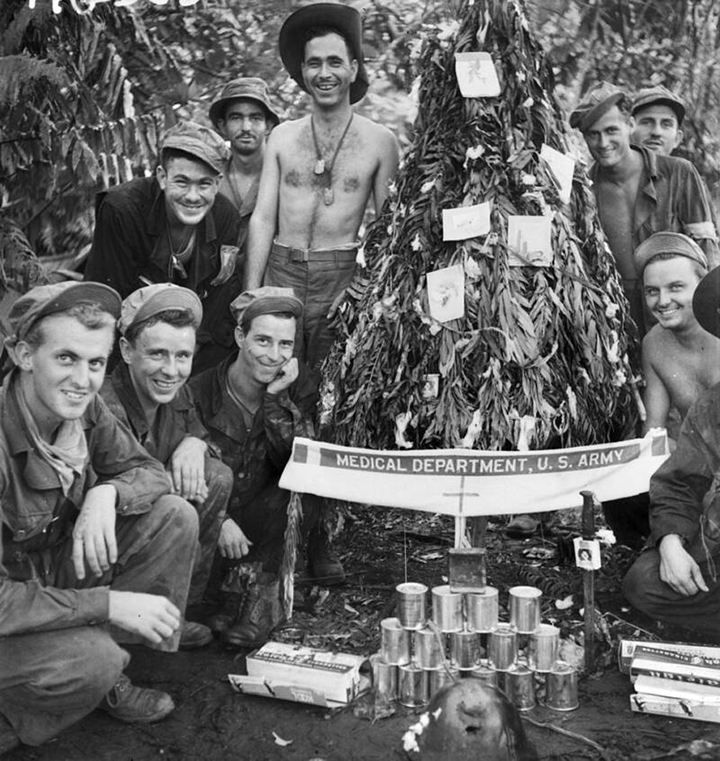 Christmas military image