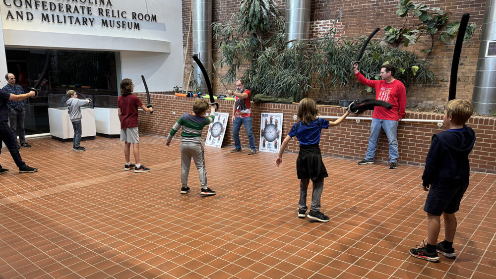 SCCRRMM Ballet and sword-fighting image