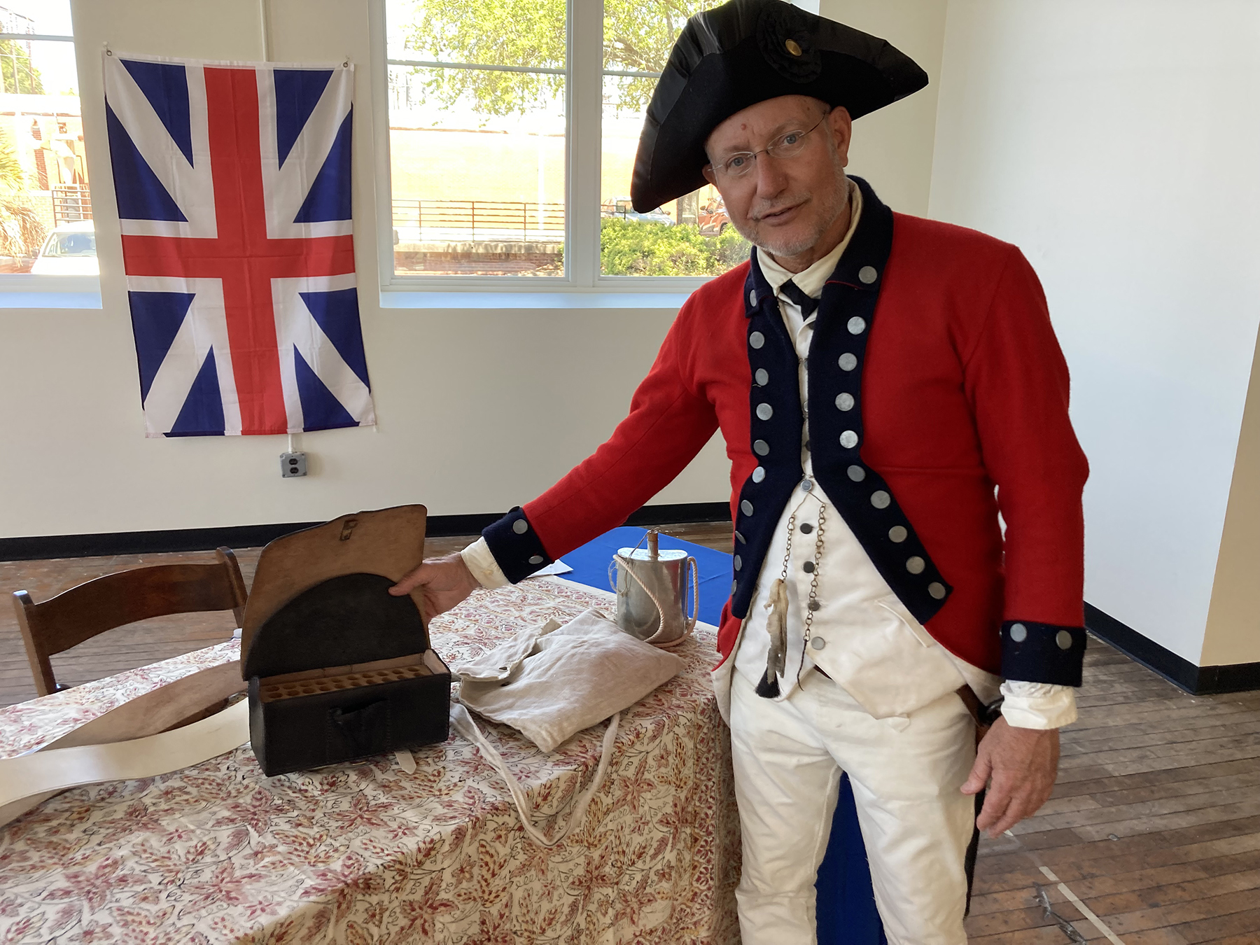 Redcoat reinactor image